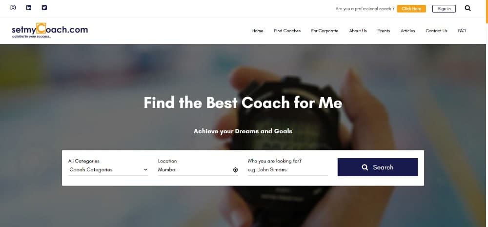 Set My Coach