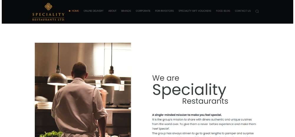 Speciality Restaurants Ltd.