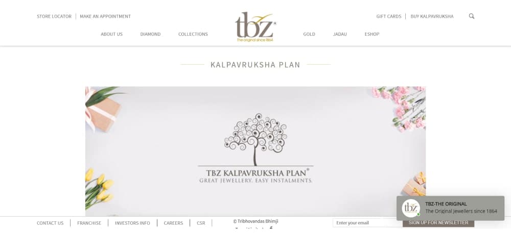 TBZ Kalpavruksha Plan