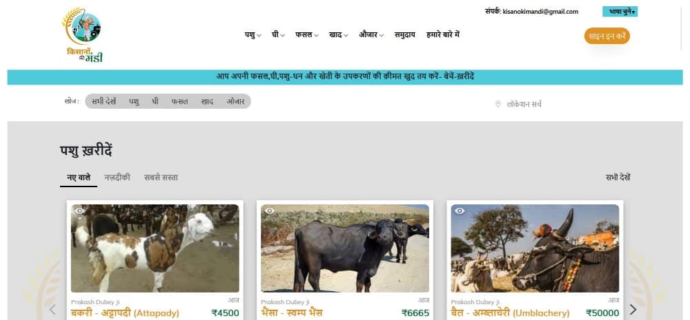 Kisano Ki Mandi